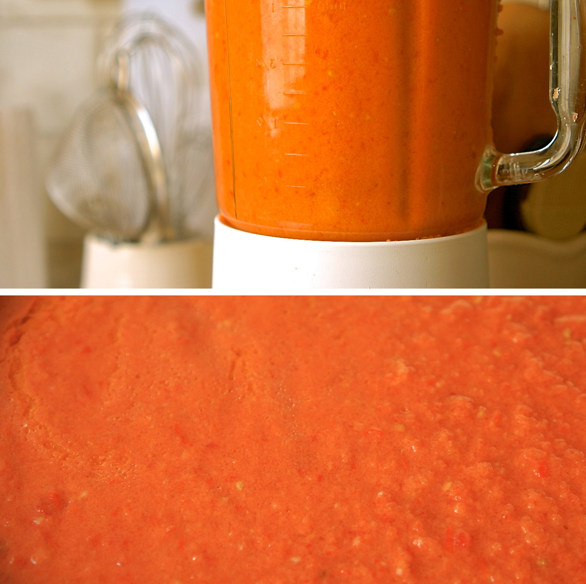 גספצ'ו, מרק עגבניות קר - גבישס, בלוג האוכל של מירב גביש
